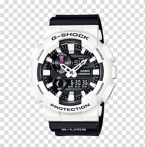 G-Shock Watch strap Casio Water Resistant mark, watch transparent background PNG clipart