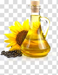 Sunflower oil transparent background PNG clipart