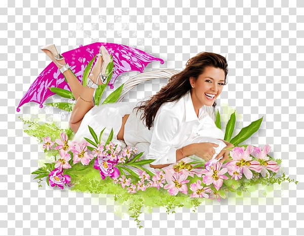 气质何来 Blog TinyPic, woman flower transparent background PNG clipart
