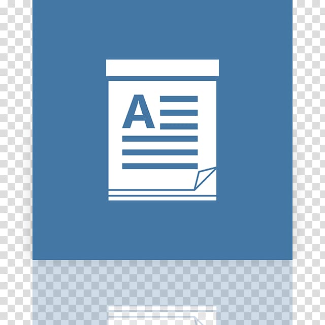 WordPad Computer Icons Metro, metro transparent background PNG clipart
