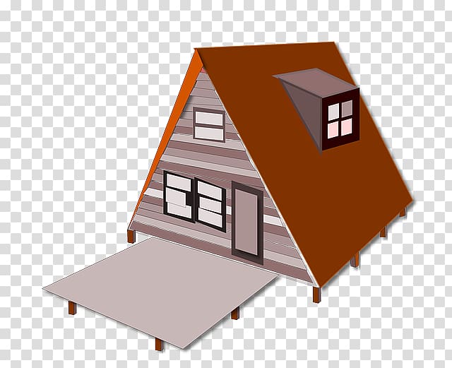 A-frame house Framing , the modern huizhou architecture transparent background PNG clipart