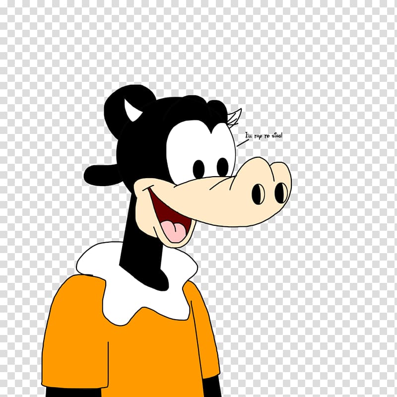 Mammal Facial expression Smile Cartoon, clarabelle cow transparent ...