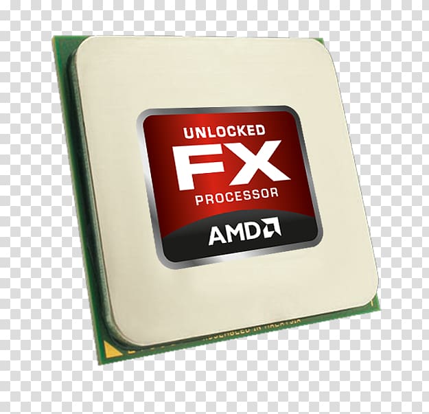 AMD FX-8350 Black Edition Central processing unit Socket AM3+ Piledriver, bulldozer transparent background PNG clipart