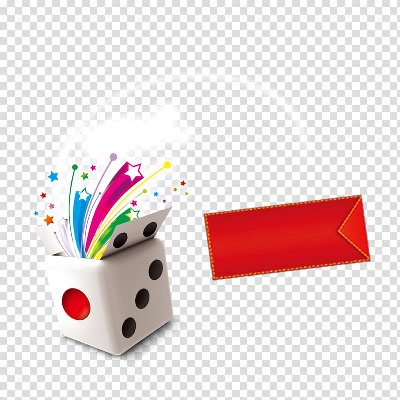 Material Dice Pattern, Red dice transparent background PNG clipart