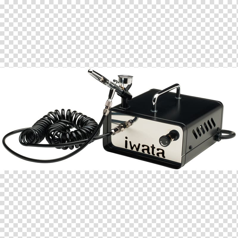 Compressor Airbrush Anest Iwata Spray Paint, paint transparent background PNG clipart