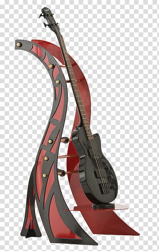 Electric guitar Bass guitar Display stand, electric guitar transparent background PNG clipart