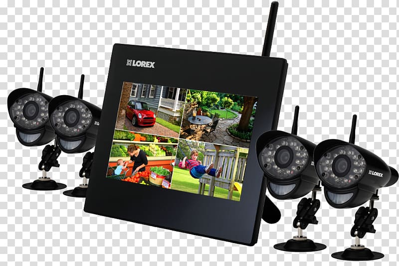 Wireless security camera Closed-circuit television Home security Surveillance Security Alarms & Systems, Camera transparent background PNG clipart