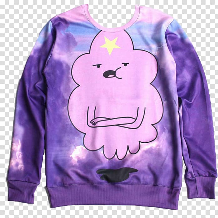 Lumpy Space Princess Hoodie Finn the Human Peppermint Butler Jake the Dog, finn the human transparent background PNG clipart