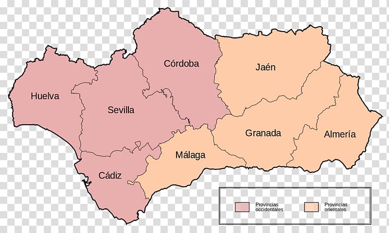 Map Málaga Province of Almería Historical atlas Granada, map transparent background PNG clipart