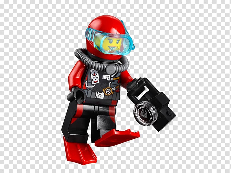 LEGO 60092 City Deep Sea Submarine LEGO 60093 Deep Sea Helicopter Lego minifigure, sea transparent background PNG clipart