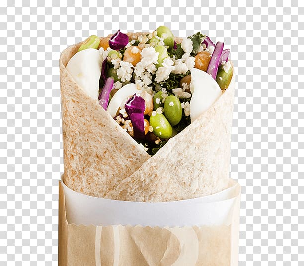 Vegetarian cuisine Caesar salad Wrap Just Salad, Vegetarian wraps transparent background PNG clipart