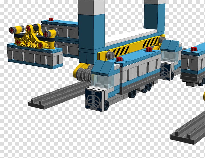 LEGO 10241 Creator Maersk Line Triple-E Train Gantry crane Intermodal container, lego crane ideas transparent background PNG clipart