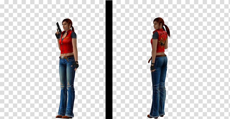 Resident Evil – Code: Veronica Claire Redfield Jeans NYSE:CVX Denim, others transparent background PNG clipart