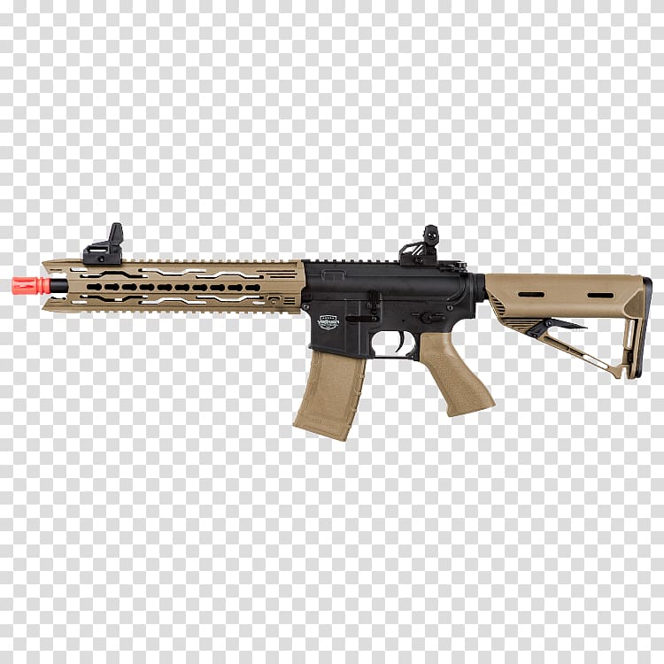 M4 carbine Airsoft Guns Rifle KeyMod, m4 a1 m16 airsoft gun transparent background PNG clipart
