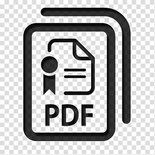 PDF Computer Icons Foxit Reader, pdf icon transparent background PNG clipart