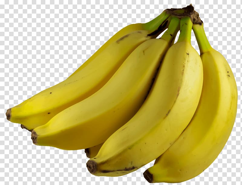 Saba banana Musa balbisiana Cooking banana, banana fruit transparent background PNG clipart