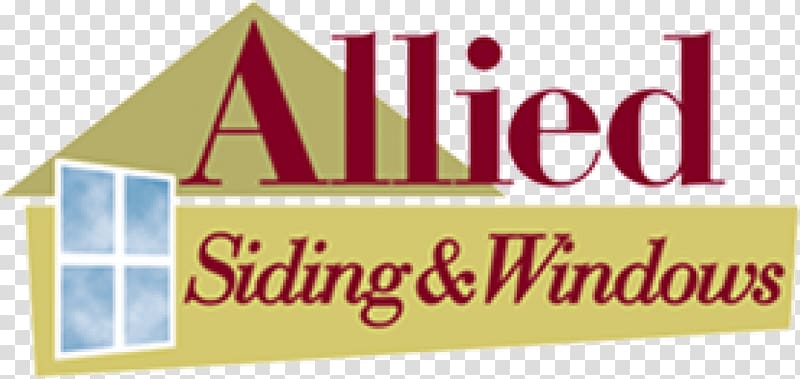 Allied Siding & Windows Brand Logo, continental crown material transparent background PNG clipart