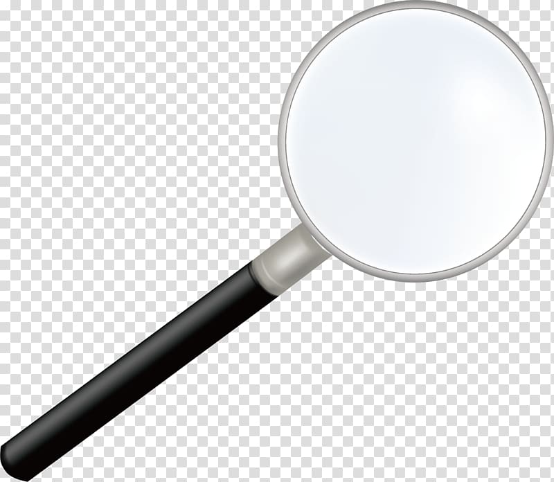 Magnifying glass 3D computer graphics, Magnifying glass material transparent background PNG clipart