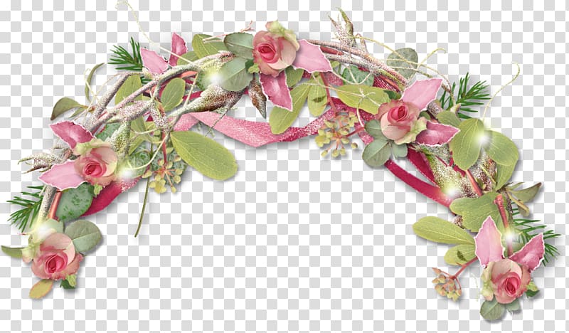 Floral design Wreath Cut flowers Flower bouquet, flower transparent background PNG clipart