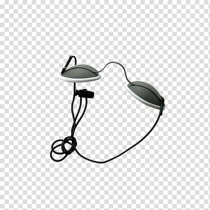 Headset Product design Headphones Headgear Accessoire, Laser eyes transparent background PNG clipart