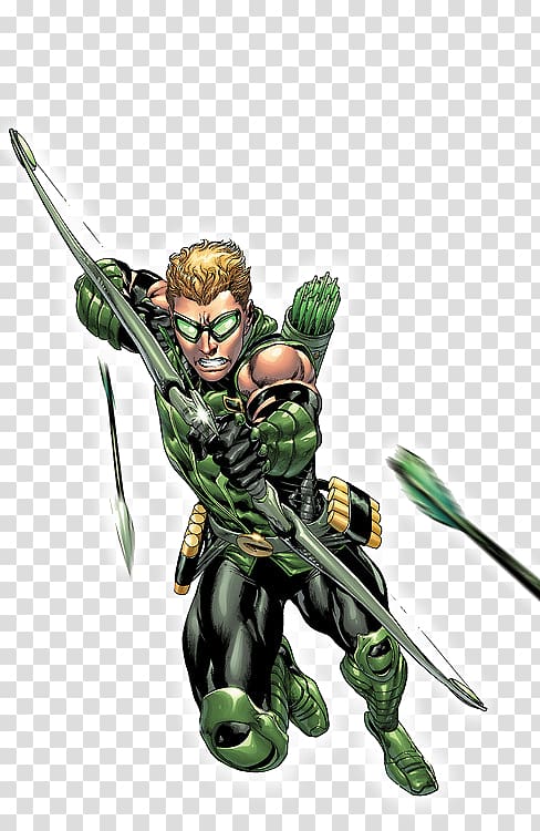 Green Arrow Green Lantern Superman Black Canary Batman, superman transparent background PNG clipart