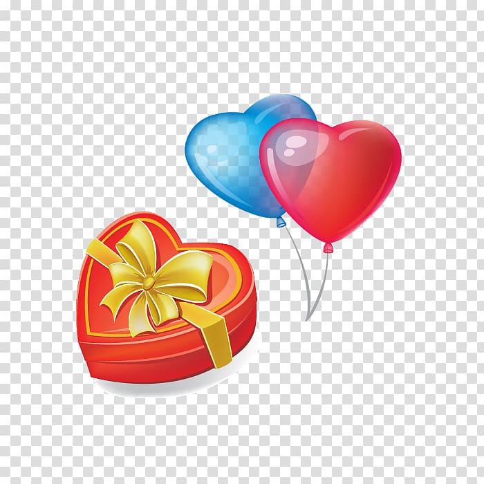 Gift Balloon Greeting card Icon, balloon gift transparent background PNG clipart