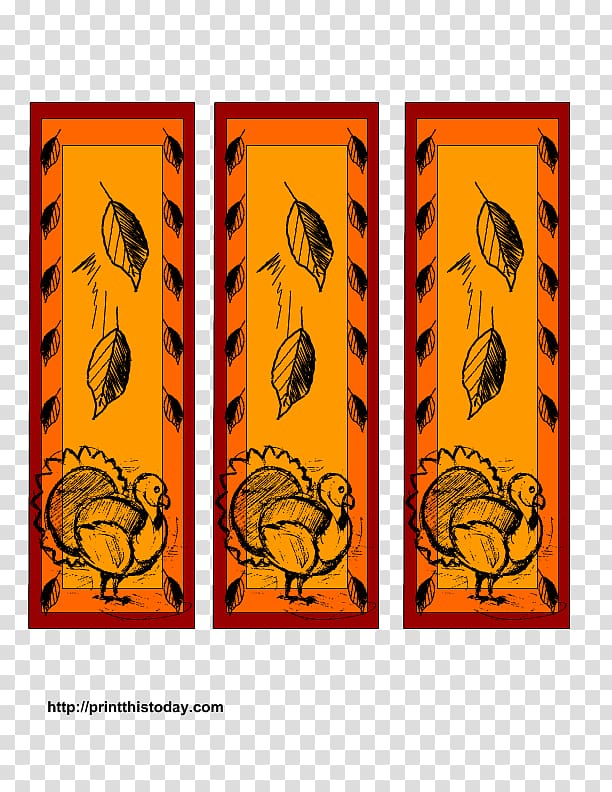 Bookmark Thanksgiving Coloring book Craft, Post It Bookmarks transparent background PNG clipart