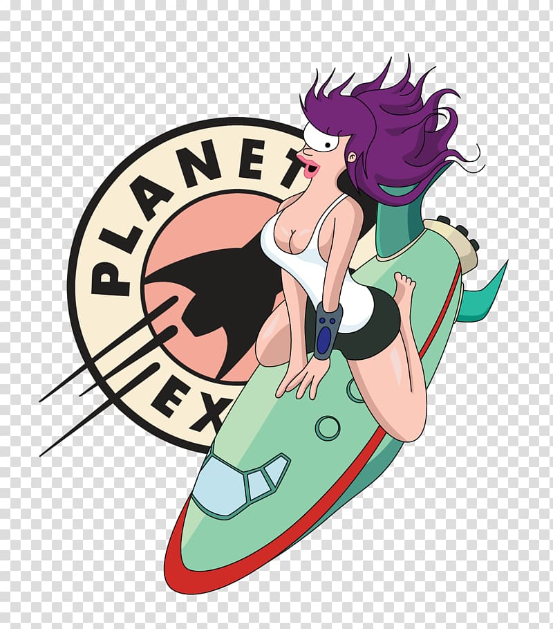 Planet Express Ship Leela Bender Philip J. Fry Professor Farnsworth, bender transparent background PNG clipart