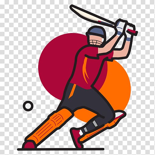 Cricket Bats Batting Cricket Balls, sport transparent background PNG clipart