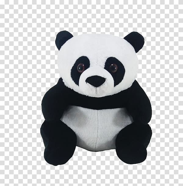 Giant panda Teddy bear Pontofrio Casas Bahia, baby panda transparent background PNG clipart