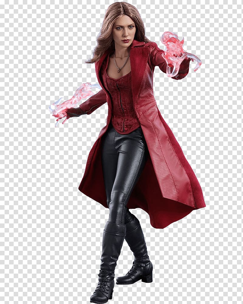 Wanda Maximoff Captain America Hot Toys Limited Action & Toy Figures Marvel Cinematic Universe, witch transparent background PNG clipart