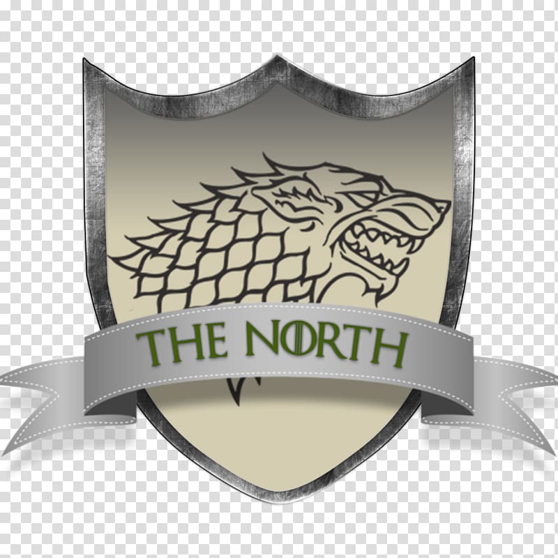 Arya Stark House Stark Game of Thrones Logo Winter Is Coming, house stark transparent background PNG clipart