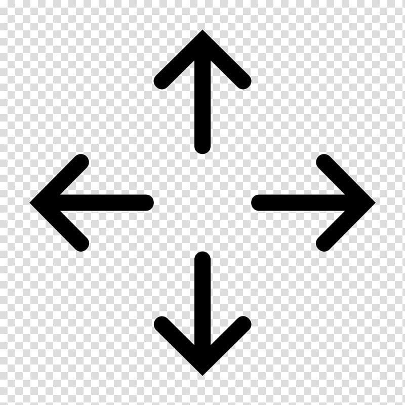 Computer Icons Symbol Arrow, move transparent background PNG clipart
