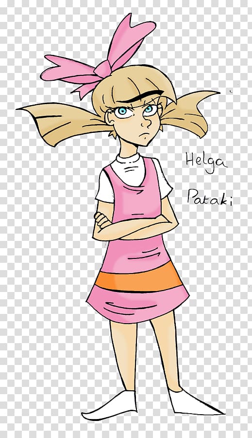 Helga G. Pataki Olga Pataki Cartoon Illustration, Hey Arnold transparent background PNG clipart