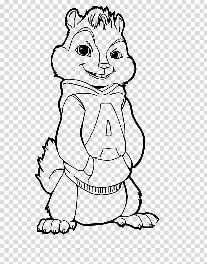 Alvin and the Chipmunks Simon Drawing Theodore Seville, eisenbahn transparent background PNG clipart