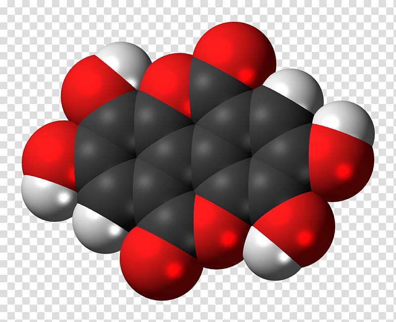 Ellagic acid Space-filling model Molecule Antioxidant Jmol, acid transparent background PNG clipart