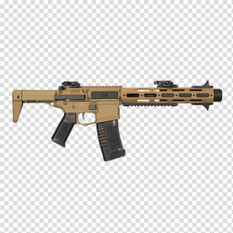 Airsoft Guns Honey badger Rifle M4 carbine, Honey Badger transparent background PNG clipart