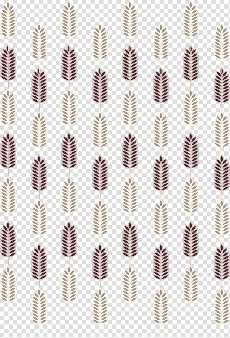 Common wheat Motif, Harvested wheat pattern transparent background PNG clipart