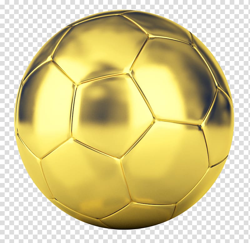 gold soccer ball, American football, Golden Football transparent background PNG clipart