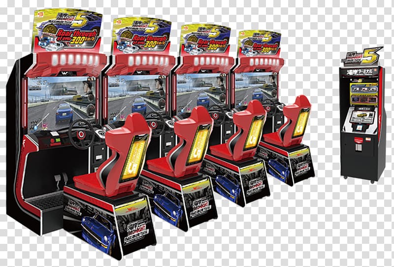 Daytona USA Wangan Midnight Maximum Tune Pac-Man Battle Royale United States Arcade game, Amusement Arcade transparent background PNG clipart