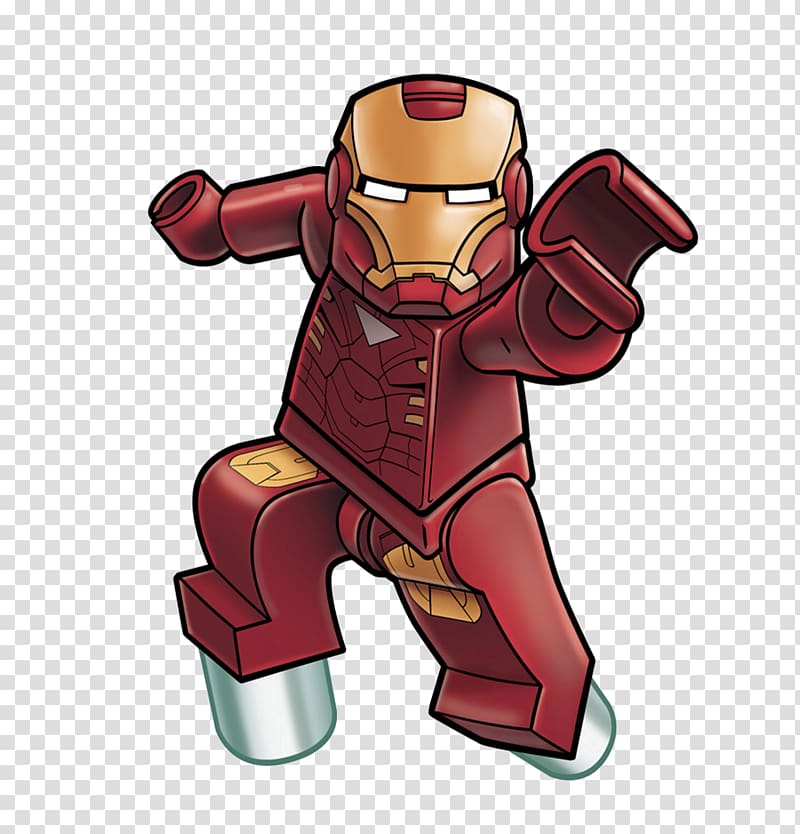 Marvel Iron Man , Iron Man Lego Marvel Super Heroes Lego Marvel\'s Avengers Captain America Clint Barton, ironman transparent background PNG clipart