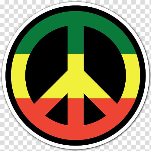 Rastafari Reggae Peace symbols Jah, symbol transparent background PNG clipart