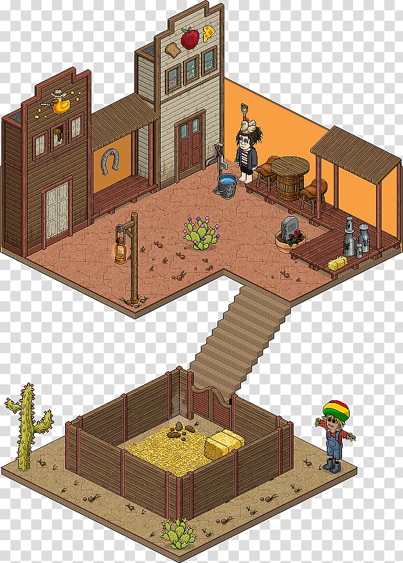 Architectural engineering Wiki Habbox Video game Wild Wild West, Western town transparent background PNG clipart