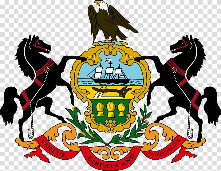 Supreme Court of Pennsylvania Flag and coat of arms of Pennsylvania Seal of Pennsylvania, Seal transparent background PNG clipart