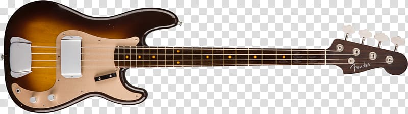 Fender Precision Bass Fender Musical Instruments Corporation Bass guitar Fender Custom Shop Fender Jazz Bass, Bass Guitar transparent background PNG clipart