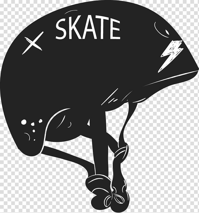 Ski helmet, Hand-painted helmet transparent background PNG clipart