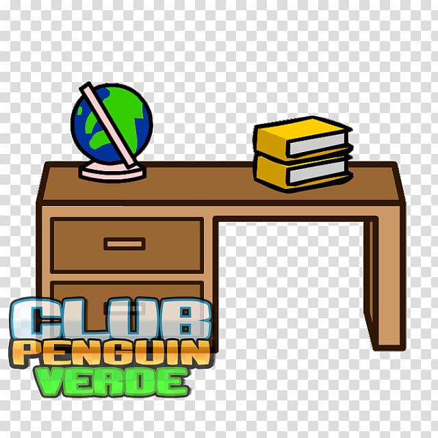 Club Penguin Pixel art , study desk transparent background PNG clipart