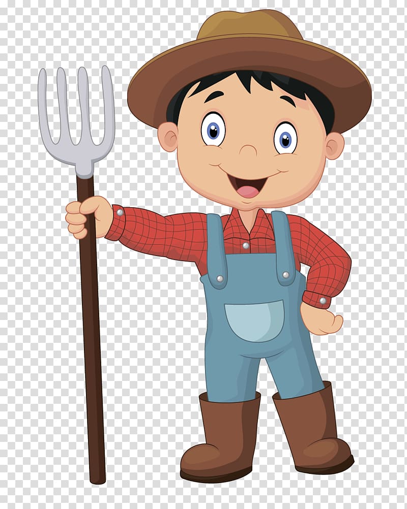 Farmer Agriculture Cartoon, others transparent background PNG clipart