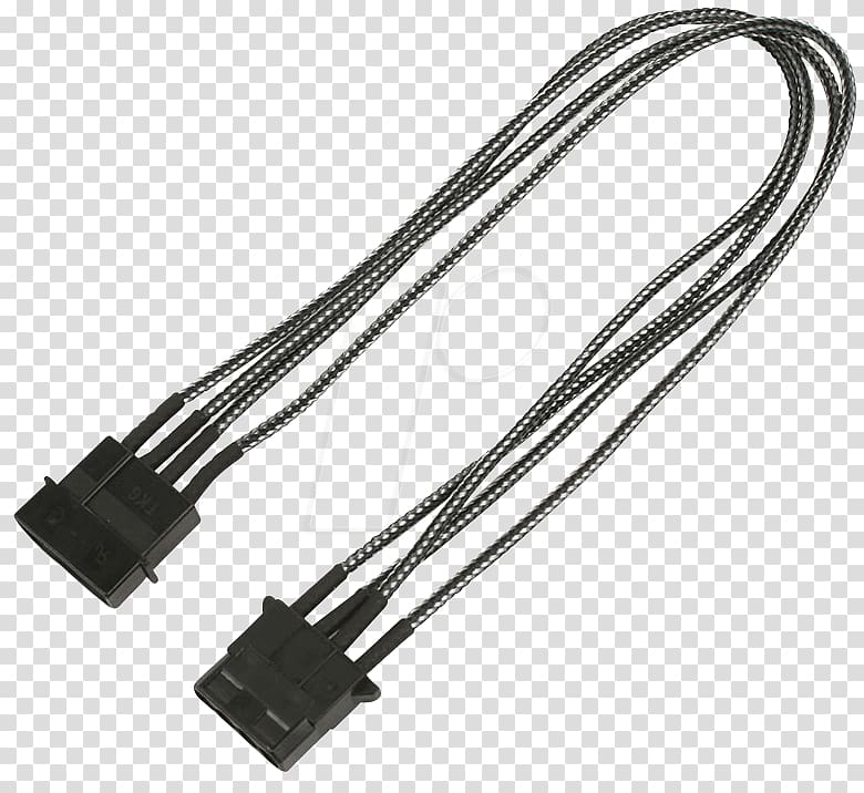 Electrical cable Extension Cords Nanoxia 4-Pin Extension 30 cm Single Electrical connector Nanoxia 4-pin P4 cable Adapter/cable, transparent background PNG clipart