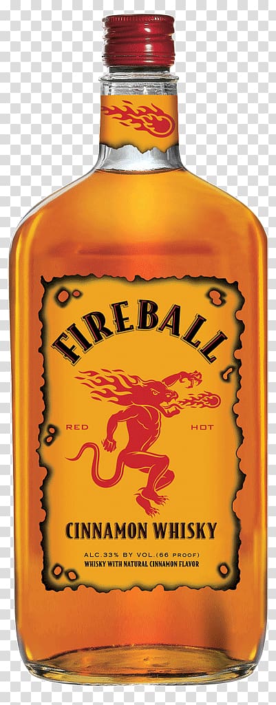 Fireball Cinnamon Whisky Distilled beverage Whiskey Canadian whisky Cocktail, cocktail transparent background PNG clipart
